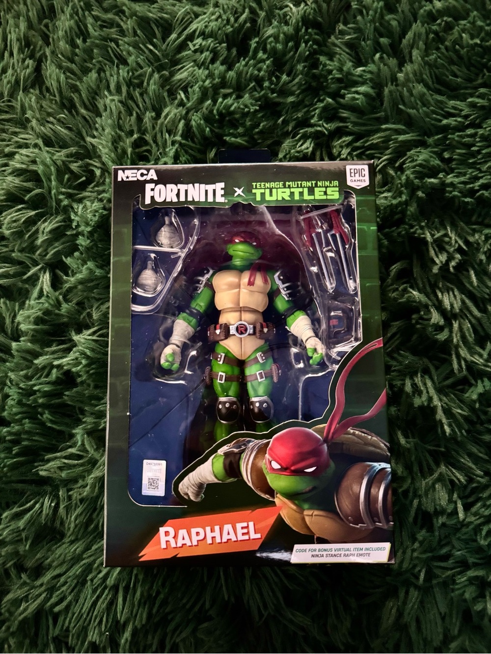 NECA Fortnite x TMNT Raphael Action Figure 7” Scale